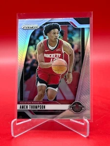 2024-25 Prizm Basketball Amen Thompson #118 Silver Prizm Rockets - Picture 1 of 2
