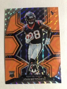2022 Panini Mosaic Reactive Orange Prizm John Metchie III RC Texans #317 - Picture 1 of 2