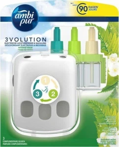 2x Ambi Pur Starter Set 3volution Device + Nachfüllung Morning Dew 20ml - Bild 1 von 4