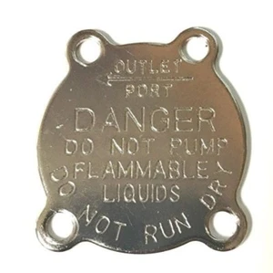 Laufradgehäuse Abdeckplatte für tragbare Wassertransferpumpe MP-070755 - Bild 1 von 1