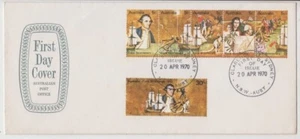 Stamps Australia 1970 Captain Cook set 6 on long emblem cachet FDC Clarence St  - Picture 1 of 1