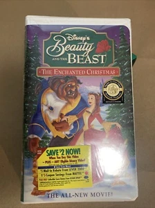 Disney's Beauty and the Beast: The Enchanted Christmas (VHS Tape) Sealed - Bild 1 von 2