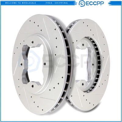 Front Brakes Rotor for 1990 1991 1992 1993 1994 1995 1996 1997 Honda Accord 2.2L - Image 1 of 4