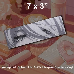 Nier Automata 2b Slap Eyes Gamer Videogame Weeb Sticker Slap Vinyl Waterproof - Picture 1 of 2