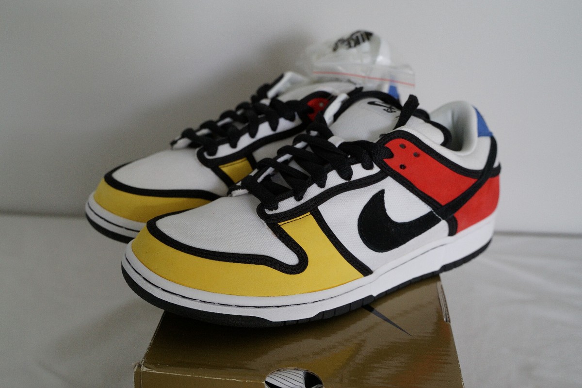 Nike Dunk Pro SB Low Piet Mondrian | eBay Nike Dunk Pro SB Low Piet Mondrian | eBay