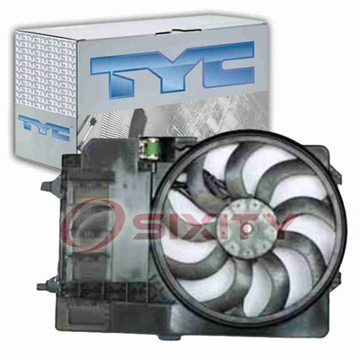 Conjunto de ventilador de radiador y condensador doble TYC para correas Mini Cooper 2003-2008 qc Foto 1 de 4