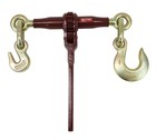 Heavy Duty Ratchet Load Chain Binder w/ 1/2" Grab Hook & 1/2" Slip Hook