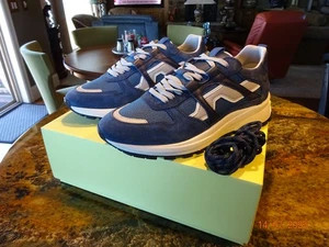 J. Lindeberg Ares Sport Sneaker, Mens, FMSW12800 Navy Blue, Size 41 New in Box - Picture 1 of 6