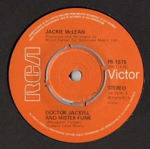 Jackie McLean - Doctor Jackyll And Mister Funk, 7", (Vinyl) - Picture 1 of 1