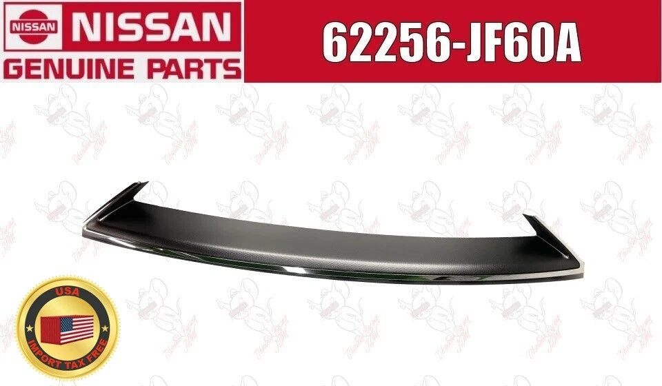 NIssan Genuino R35 GT-R MY11-MY15 PARRILLA-PARACHOQUES DELANTERO 62256-JF60A OEM Foto 1 de 4