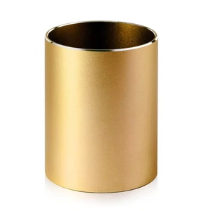 Soporte para bolígrafo para escritorio, taza de metal para bolígrafo de escritorio, organizador para bolígrafo de escritorio y taza para lápices... - Imagen 1 de 9