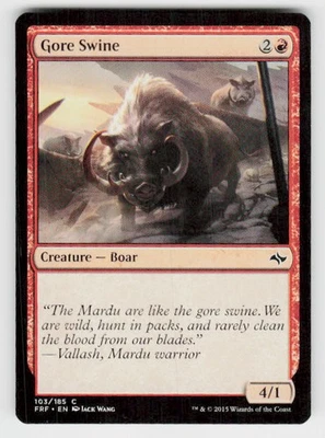 Fate Reforged #103 Gore Swine - Image 1 of 2