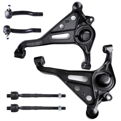 6pc Front Lower Control Arms Tie Rods For Suzuki Grand Vitara  JLS Sport Utility - Image 1 of 4