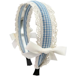 Non-slip Lace Bow Headband Adjustable Hair Hoop For Women Girls Makeup - Picture 1 of 7