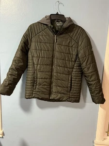 Pacific Trail  Lightweight Hooded  Jacket Large, Dark Green - Picture 1 of 9