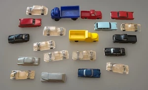 VTV Varney USA scala Ho auto e camion in plastica lotto di 20 treni dumper auto mix - Foto 1 di 7