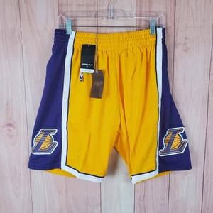 Mitchell & Ness Los Angeles Lakers Shorts Sz M ‘09 Hardwood Basketball NEW - Picture 1 of 11