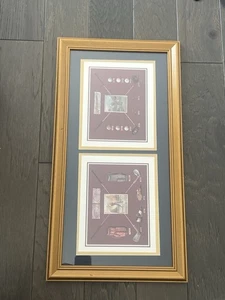 Bobby Jones Framed Legendary Golf Stars 25x13 - Picture 1 of 4