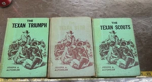 Der texanische Triumph, Der texanische Stern, Die texanischen Pfadfinder Joseph A. Altsheler 1912 - Bild 1 von 13