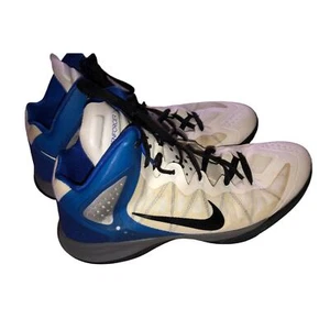 Nike Zoom Hyperenforcer Basketball Shoes Mens Size 13 Eu 47.5 White 487786-100 - Picture 1 of 15