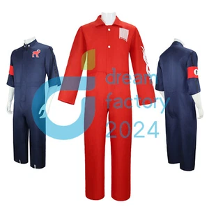 Joey Cosplay Red Jumpsuit Fancy Outfits Bodysuit Band SlipKnot Cosplay Costume - Picture 1 of 26