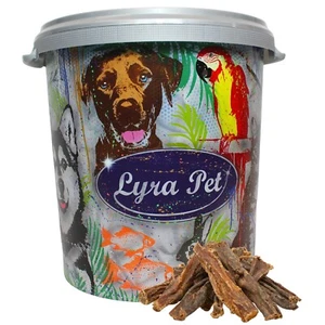 5 kg Rinderdörrfleisch 5000 g Schlund Kausnack Belohnung Lyra Pet® in 30 L Tonne - Bild 1 von 8
