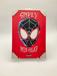 Spidey Web Kopf Wandbehang - ins Multiversum - 12" x 8" - Brandneu - Bild 1 von 2