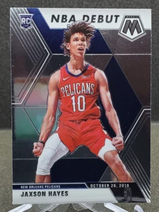 2019-20 Mosaic Basketball Jaxson Hayes NBA Debut #267 ROOKIE RC PELICANS - Picture 1 of 2
