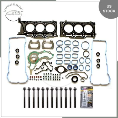 Juego de pernos de junta de culata para Jeep Grand Cherokee Wrangler 2011-2015 3,6 L V6 DOHC Foto 1 de 4