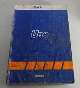 Manual de Taller / Kundendienst-Handbuch Fiat Uno Stand März 1983 - Imagen 1 de 2