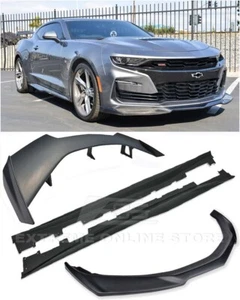 EOS para Camaro 19-Up | Faldas laterales con divisor de labios frontales ZL1 y bobina trasera ZL1 1LE - Imagen 1 de 12