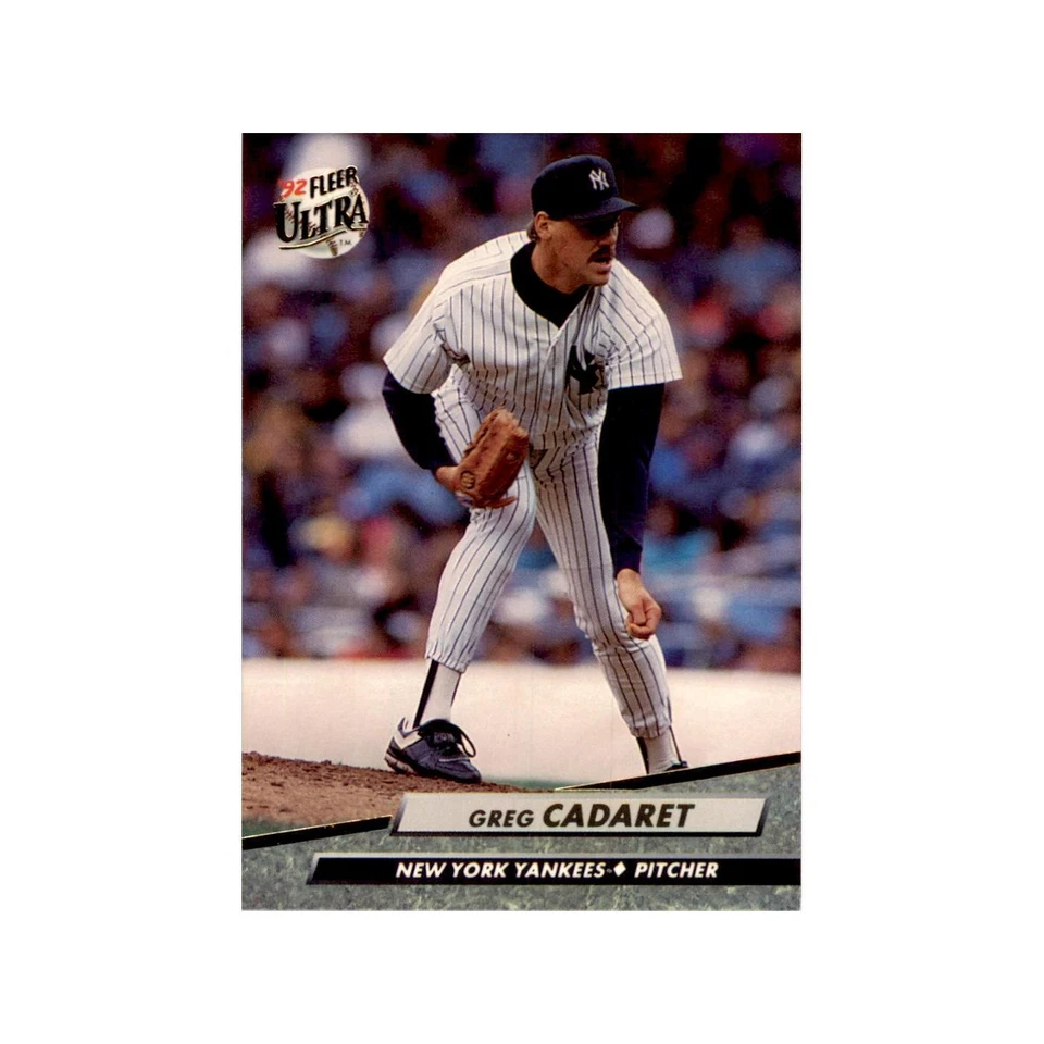 1992 Fleer Ultra Greg Cadaret Baseball Cards #404 - Image 1 of 3