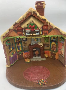 RARE Vintage Provencial Mold 81 Santas Workshop Ceramic - Picture 1 of 7