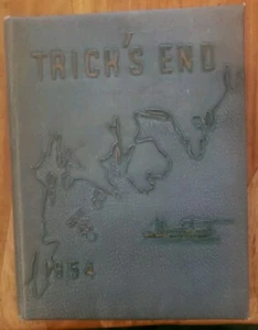 1954 MAINE MARITIME ACADEMY YEARBOOK CASTINE MAINE ME TRICKS END  - Picture 1 of 16