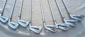 8 Wilson Golf Clubs Set SAM SNEAD BLUE RIDGE Iron Set Steel Unilite - Picture 1 of 18
