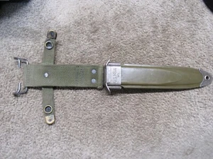 US Vietnam Era M8A1 Scabbard WD Marked Less Common w/ Victory Plastics Body - Picture 1 of 18