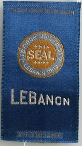 1890 Libanon Universität von Ohio Tabak Werbung Seidenfabrik 7 3. Dist NY - Bild 1 von 1