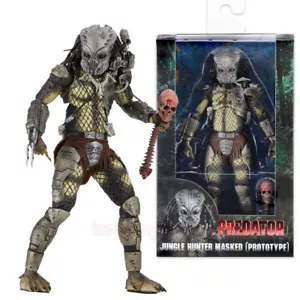 NECA Predator Jungle Hunter Masked 7" Action Figure 30th Anniversary Doll Boxed - Picture 1 of 8