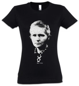 Marie Curie Women T-Shirt Skodowska Curie Physicist Physics Science Scientist - Picture 1 of 1