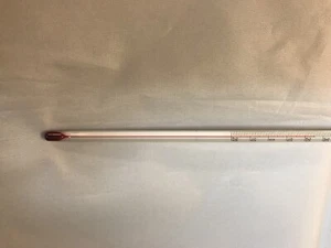 12" Red Spirit Thermometer w/ Armor Case -20 to 150°C Lab Quality - Picture 1 of 4