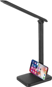 Blaupunkt LED Easy On The Eyes schwarz Schreibtischlampe dimmbar 3000-6000K USB Aufladen - Bild 1 von 7