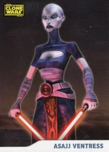 Topps Star Wars The Clone Wars 2008 Base Card #10 Asajj Ventress - Picture 1 of 1