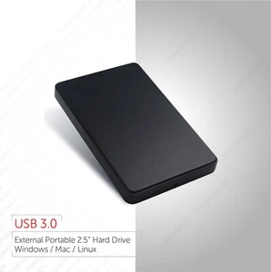 External 2.5" Portable Hard Drive USB 3.0 :: 250GB 320GB 500GB 1TB ::1Y Warranty - Picture 1 of 2
