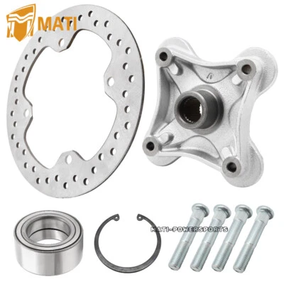 Kit de cojinetes de pernos de rotor de freno de cubo de rueda trasera para Polaris Scrambler XP 850 1000 Foto 1 de 4