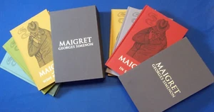 Folio Society: COMPLETE 6-VOLUME MAIGRET SET by Georges Simenon. Lond., 2018-19 - Imagen 1 de 15