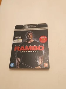 RAMBO LAST BLOOD 4K UHD + BLU-RAY SEALED + SLIPCOVER MINT - FREE POST - Bild 1 von 2