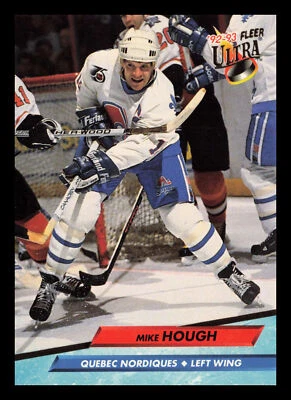 Mike Hough #175 1992-93 Ultra Quebec Nordiques Hockey - Image 1 of 2