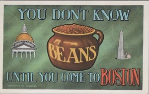 You Don't Know Beans Until You Come to Boston Massachusetts PC sin publicar - Imagen 1 de 2