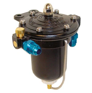 Malpassi High Flow Filter King Fuel Pressure Regulator And Filter -6 JIC Male - Picture 1 of 1