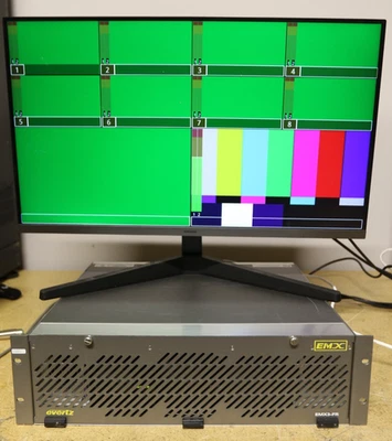 Evertz EMX-3 Frame with 3067VIP-3G-36x4  Multi-Image Display Processor Card - image 1 of 4